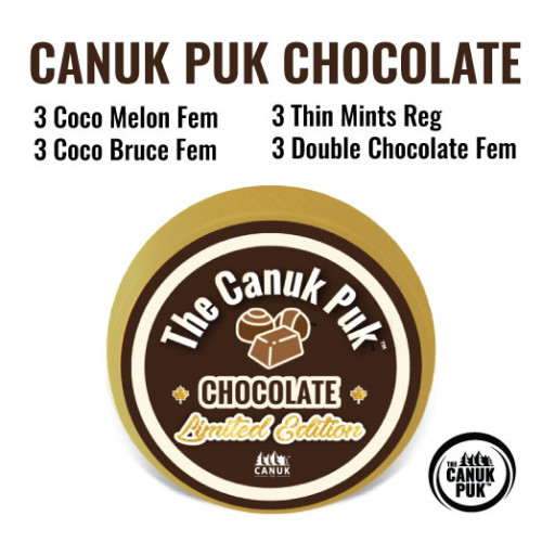 The Limited Edition Canuk Puk Chocolate